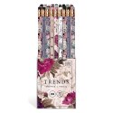 Ołówek TRENDS z gumką 5902277100016 HB Interdruk