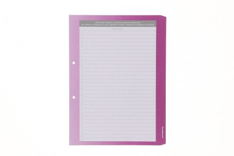 Przekładka alfabetyczna do akt osobowych ABCDE A4 biała a-z Resta (44183)