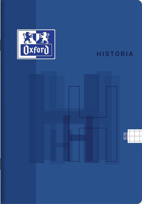 Zeszyt tematyczny historia A5 60k. 90g krata Oxford (400175635)
