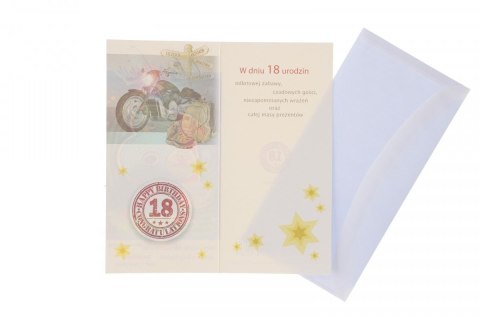 Kartka składana DL Lux 18-stka Top Graphic (DLXO)