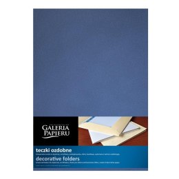 Teczka ofertowa ozdobna w1 metalizowana granatowa A4 kolor: granatowy 1 kieszeni [mm:] 210x297 Argo