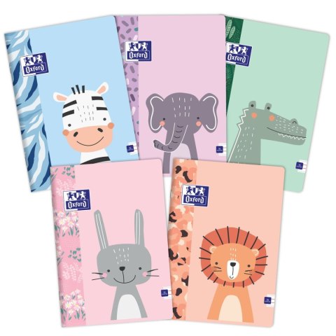 Zeszyt kids A5 16k. 90g podwójna linia kolor Oxford (400170239)