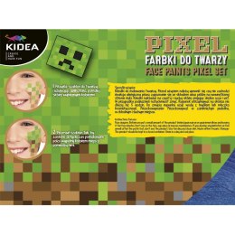 Farby do twarzy Kidea Pixel (FDTZPKA)