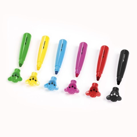 Flamaster 6 kol. Kidea (FJFM6KKA)