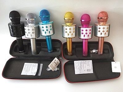 Mikrofon zabawkowy z głośnikiem Bluetooth i wejściem USB Adar (533554)