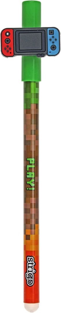Długopis wymazywalny GAMING 5902315577572 wkład niebieski 0,5mm Strigo (SSC194)