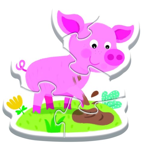 Puzzle puzzle baby classic Na farmie 18 el. Trefl (36127)