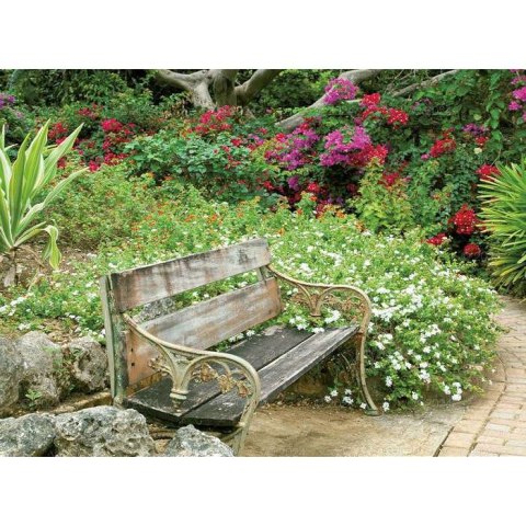 Kalendarz ścienny OGRODY RAJSKIE 13-planszowe 2024 320mm x 470mm Lucrum (RW11)