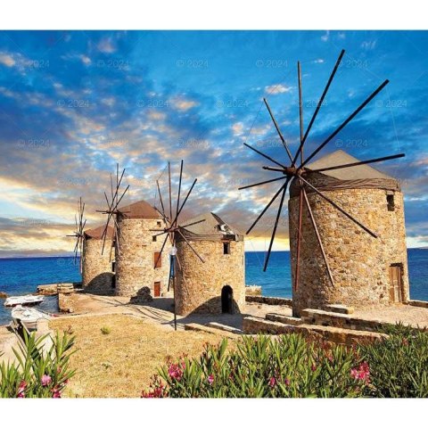 Kalendarz ścienny SŁONECZNE WAKACJE 13-planszowe 2024 320mm x 470mm Lucrum (RW08)