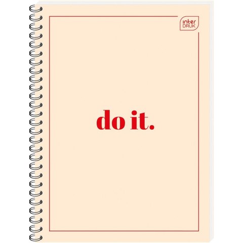 Kołozeszyt (kołonotatnik) CATCH THE COLOURS B5 100# B5 100k. 70g krata Interdruk (5902277326973)