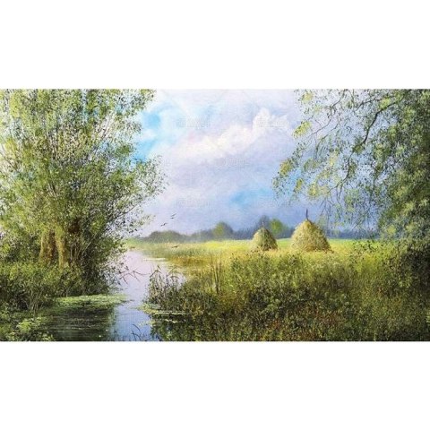 Kalendarz ścienny notatnikowy 2024 IMPRESJA POLSKIE 220mm x 490mm Lucrum (WN01)