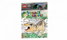 Książka dla dzieci Lego® Jurassic World Połącz kropki Ameet (SPCS 6201)