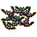 Naklejka (nalepka) piankowe brokatowe Halloween mix Arpex (HA7249)