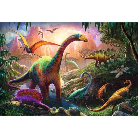 Puzzle Świat dinozaurów 100 el. Trefl (16277)