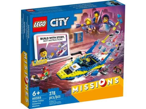 Klocki konstrukcyjne Lego City misja wodnej policji (60355)