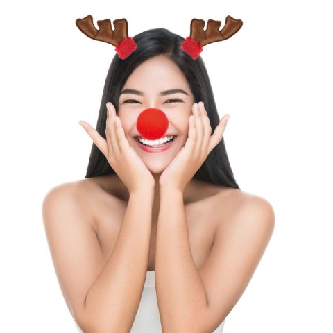 Akcesoria do kostiumów nos renifera Arpex (sm7390)