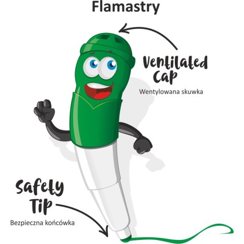 Flamaster dwustronne 12 kol. Patio (39576)