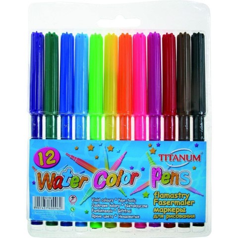 Flamaster 12 kol. Titanum (SY1003-12BB)