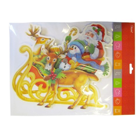 Ozdoba świąteczna BOŻE NARODZENIE DEKORACJA 3D Arpex (BP8978)