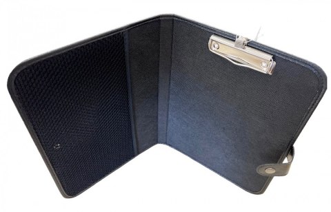 Teczka konferencyjna Typ A A4 czarny ekoskóra Majewski Ryszard (TKFA)