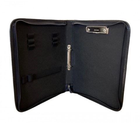 Teczka konferencyjna studencka A4 czarny ekoskóra Majewski Ryszard (TSS)