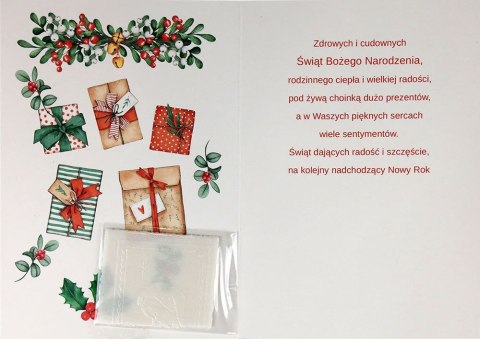 Kartka składana B6 Pol-mak