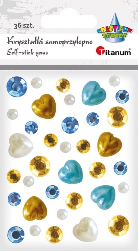 Kryształki Craft-Fun Series 34 szt mix Titanum (23mH0348)