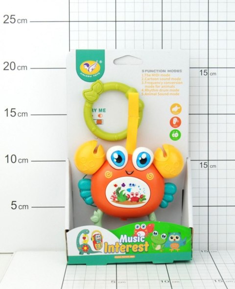 Zabawka dźwiękowa KRAB DLA MALUCHA Dromader (130-1341130)