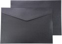 Koperta pearl czarny C5 czarna Galeria Papieru (280677) 10 sztuk