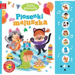 Książeczka edukacyjna Aksjomat Piosenki dla maluszka. Słuchaj i śpiewaj Kółko graniaste.