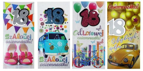 Kartka składana DL 18-stka Agamis (Dl premium)