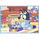 Puzzle Bluey Bluey i jego świat 4w1 el. Trefl (34637)