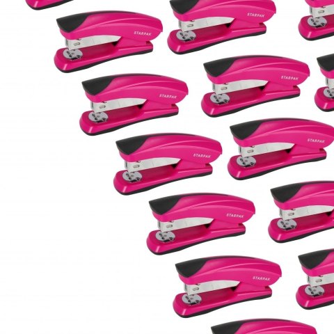 Zszywacz różowy 20k (519786) Starpak