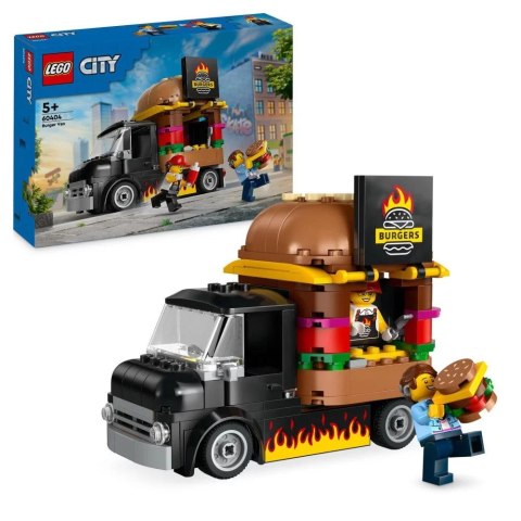 Klocki konstrukcyjne City Ciężarówka z burgerami Lego (60404)