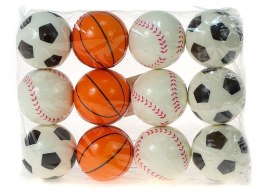 Piłeczka piankowa miękkie, śred.6,3cm, opak 12szt Adar (584396)