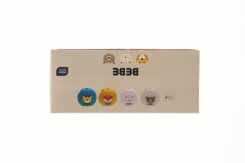 Temperówka BB Friends podwójna z pojemnikiem 5902277175007 mix plastik Noster