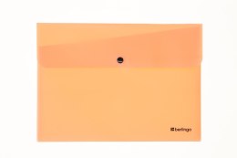 Teczka plastikowa na zatrzask A4 różowy Berlingo (352636)