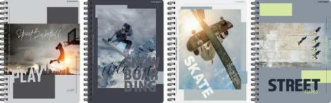 Kołozeszyt (kołonotatnik) POSTER A4 80k. 70g krata TOP-2000 (400181941)