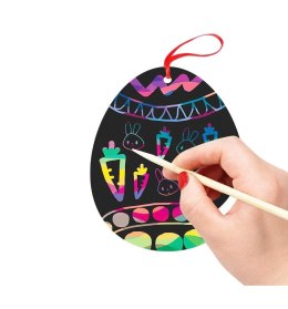 Ozdoba wielkanocna Pisanki zawieszki - zdrapki (3 szt.) Arpex (WN6549)