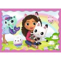 Puzzle Gabby's Dollhouse 4w1 el. Trefl (34620)