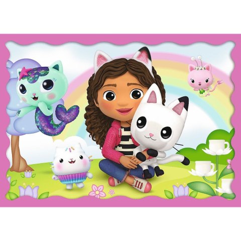 Puzzle Gabby's Dollhouse 4w1 el. Trefl (34620)
