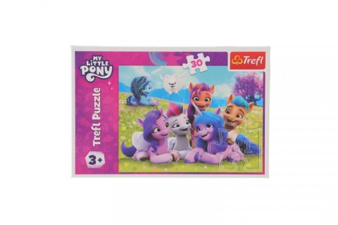 Puzzle My Llttle Pony Przyjacielskie Koniki Pony 30 el. Trefl (18299)