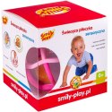 Grzechotka piłeczka różowa Smily Play (SP83659)