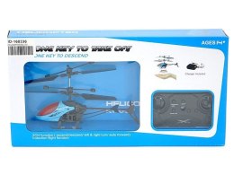 Helikopter Adar na podczerwień sterowany dłonią, z czujnikiem zbliżeniowym (góra, dół); ładowarka USB, stabilny lot (524118)