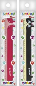 Linijka plastik 15cm Fun&Joy (FJ924194)