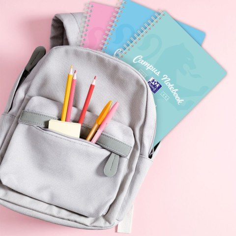 Notes (notatnik) Campus Pastel B5+ 80k. krata Oxford (400160107)