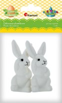 Ozdoba wielkanocna Craft-Fun Series królik plastikowy Titanum (2324003)