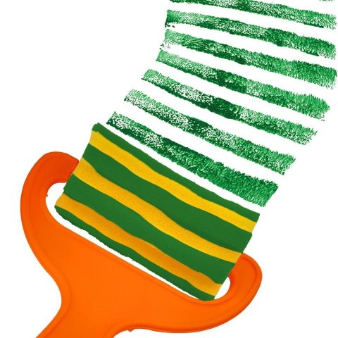 Pędzel Craft-Fun Series wałki ze wzorem Titanum (22CH0827-3)