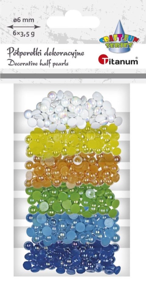 Perełki Craft-Fun Series mix Titanum (set2)