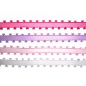 Wstążka Craft-Fun Series falbanka z sercami 4 kolory 26x1 [mm x m] mix Titanum (BR231745)